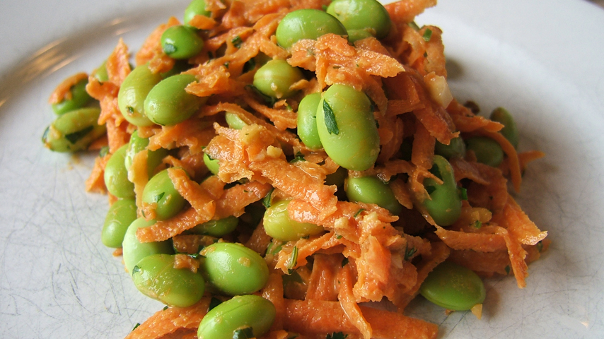 Salade la carotte et l edamame Fondation des maladies du